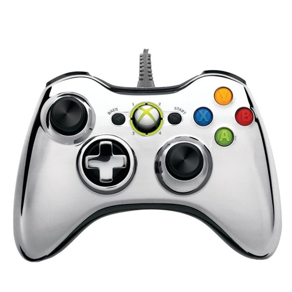 provodnoj-gejmpad-xbox-360-serebristyj-hrom_1 Проводной геймпад Xbox 360 (Серебристый хром)