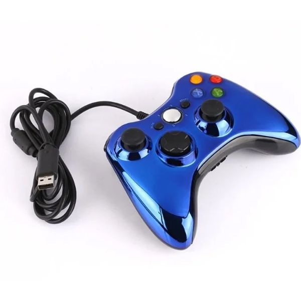 provodnoj-gejmpad-xbox-360-sinij-hrom_2 Проводной геймпад Xbox 360 (Синий хром)