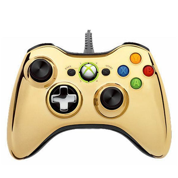 provodnoj-gejmpad-xbox-360-zolotoj-hrom_1 Проводной геймпад Xbox 360 (Золотой хром)