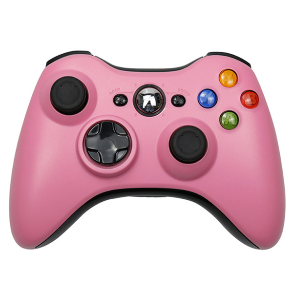 wireless_gamepad_x360_pink_1 Геймпад беспроводной для Xbox 360 Розовый
