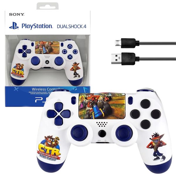 DS4_Crash_Team_Racing_3 Геймпад PS4 DualShock 4 V2 Crash Team Racing Custom