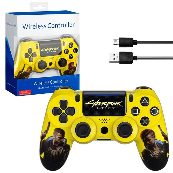 DS4_Cyberpunk_2077_3 Геймпад PS4 DualShock 4 V2 Cyberpunk 2077 Custom