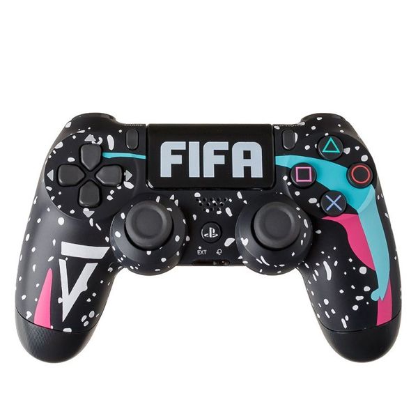 DS4_FIFA_Black_Pink_1 Геймпад PS4 DualShock 4 V2 FIFA Black Pink Custom