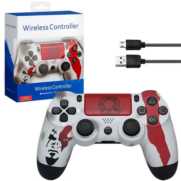 DS4_God_Of_War_Kratos_Sparta_2 Геймпад PS4 DualShock 4 V2 God of War Kratos Sparta Custom