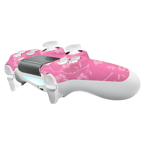 DS4_Pink_Flowers_3 Геймпад PS4 DualShock 4 V2 Pink Flowers Custom