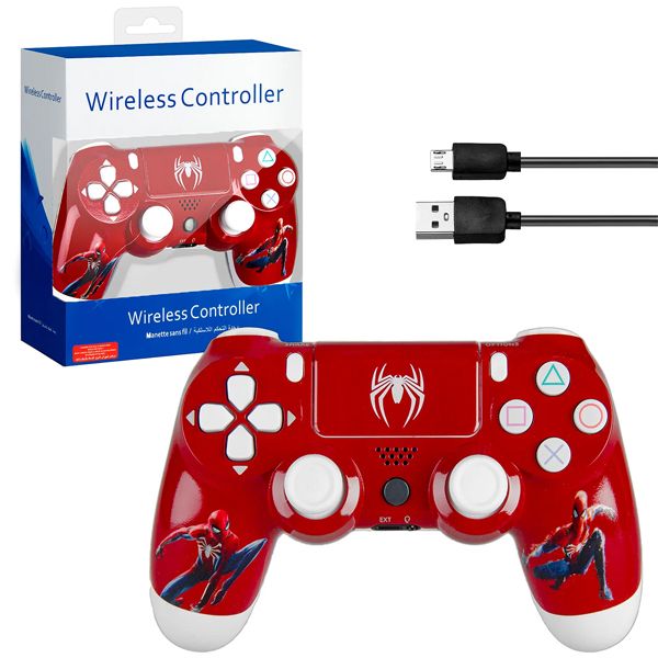 DS4_Spider_Man_Game_2 Геймпад PS4 DualShock 4 V2 Spider Man Game Custom