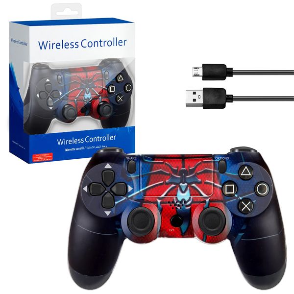 DS4_Spider_Man_Ultimate_2 Геймпад PS4 DualShock 4 V2 Spider Man Ultimate Custom