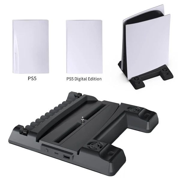 Подставка для PS5 DOBE (TP5-0593)_3 Стенд с охдаждением для PS5 DOBE (TP5-0593)
