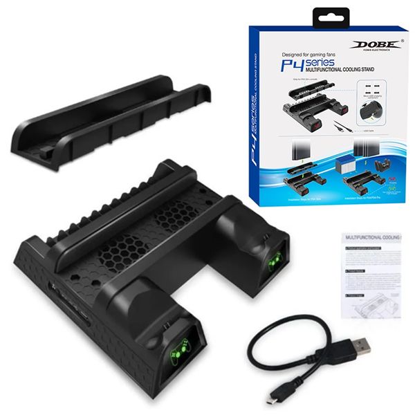 Подставка PS4 SLIM PRO TP4-19076 DOBE_2 Стенд с охлаждением и зарядкой PS4/SLIM/PRO DOBE (TP4-19076)