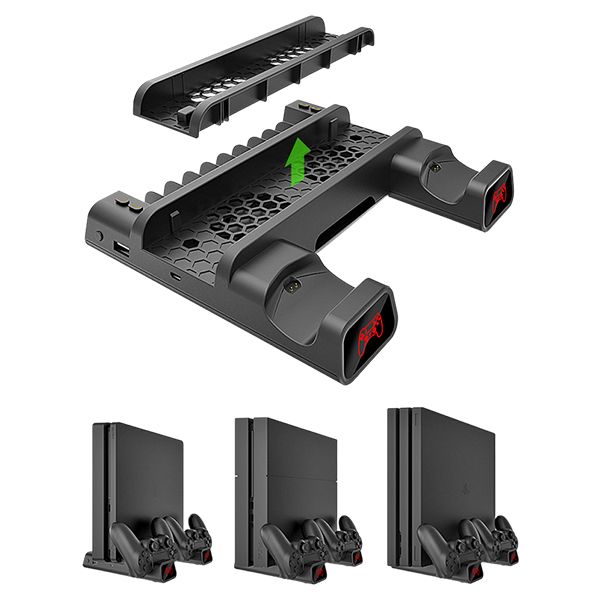 Подставка PS4 SLIM PRO TP4-19076 DOBE_5 Стенд с охлаждением и зарядкой PS4/SLIM/PRO DOBE (TP4-19076)