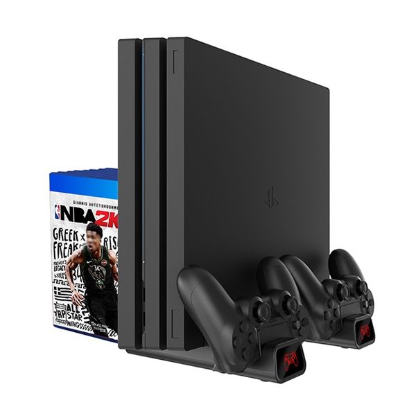Подставка PS4 SLIM PRO TP4-19076 DOBE_6 Стенд с охлаждением и зарядкой PS4/SLIM/PRO DOBE (TP4-19076)