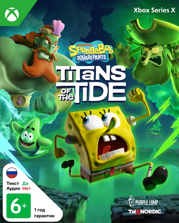 SpongeBob SquarePants Titans of the Tide_Xbox_Series_X SpongeBob SquarePants: Titans of the Tide (Xbox Series X)